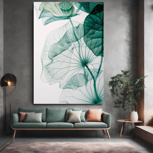 Tableau Scandinave Feuilles Délicates | TableauDecoModerne®