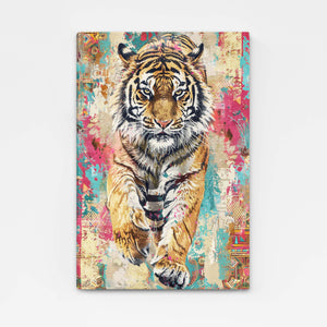 Tableau Tigre Dynamique | TableauDecoModerne®