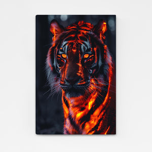 Tableau Tigre Nocturne | TableauDecoModerne®