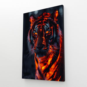 Tableau Tigre Nocturne | TableauDecoModerne®