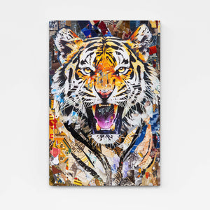 Tableau Tigre Rugissant | TableauDecoModerne®