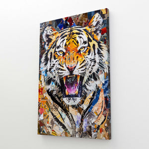 Tableau Tigre Rugissant | TableauDecoModerne®