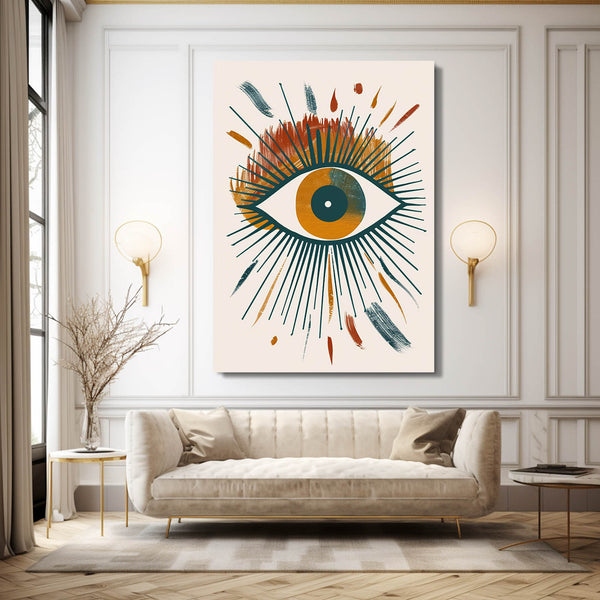 Tableau Yeux Scandinave  | TableauDecoModerne®