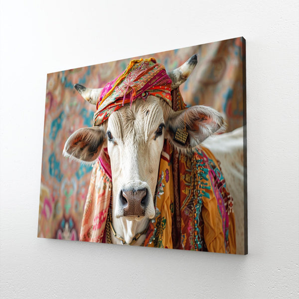 Vache Elegante Tableau Moderne | TableauDecoModerne®