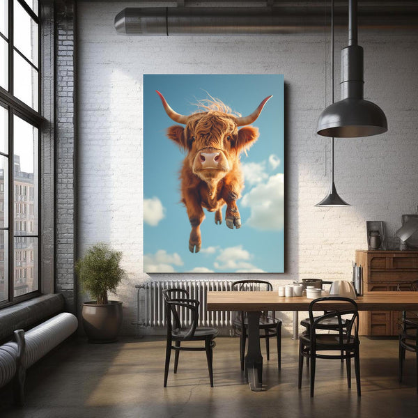 Vache Volante Tableau Design | TableauDecoModerne®