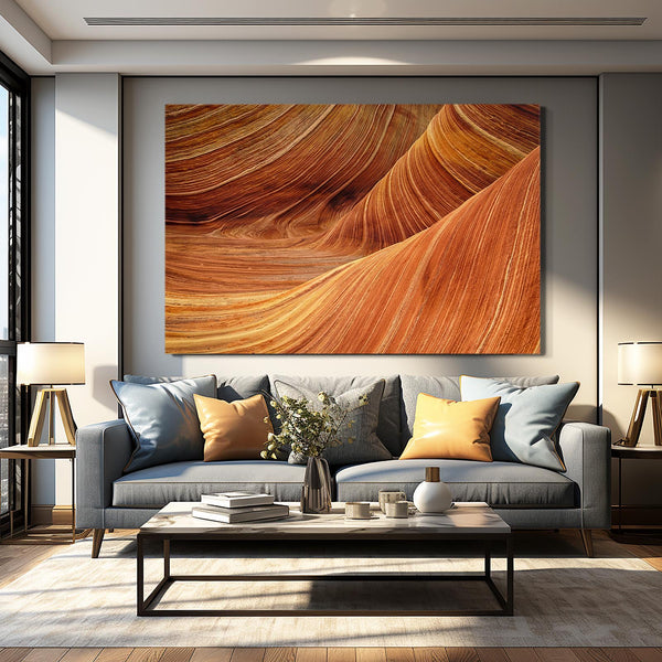 Vagues de Sable Tableau Paysage | TableauDecoModerne®