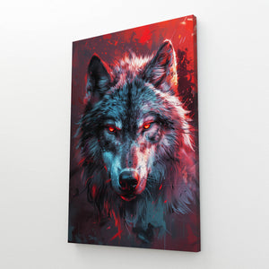 Vision Intense Loup Tableau | TableauDecoModerne®