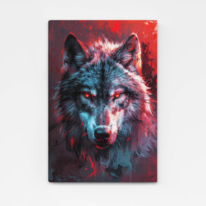 Vision Intense Loup Tableau | TableauDecoModerne®