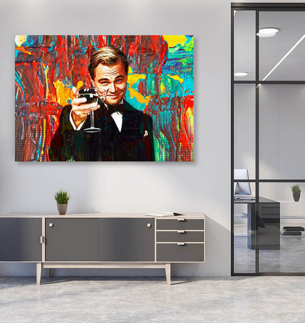 Tableau Pop Art Gatsby | TableauDecoModerne®