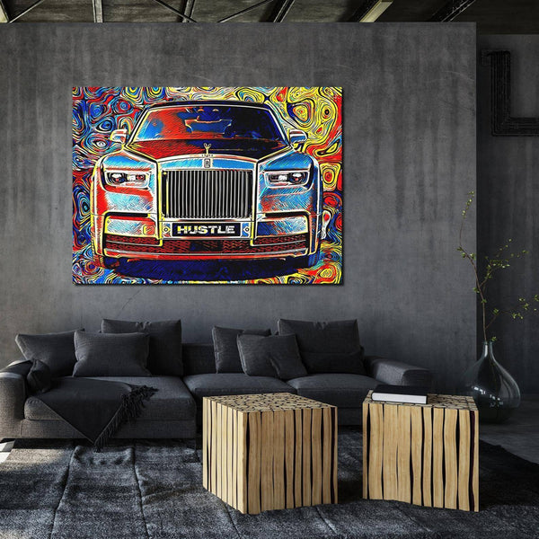 Tableau Pop Art Voiture | TableauDecoModerne®