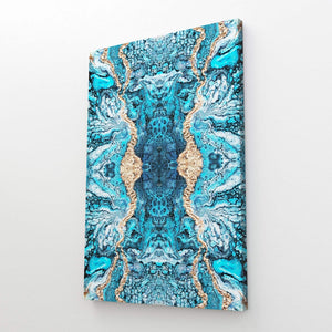 Tableau Abstrait Bleu Moderne | TableauDecoModerne®