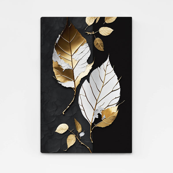 Tableau Abstrait Feuilles | TableauDecoModerne®