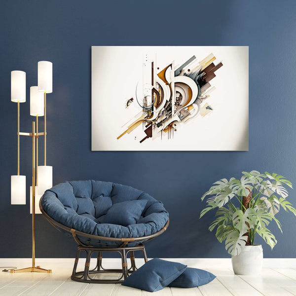 Tableau Abstrait Geometrique Moderne | TableauDecoModerne®