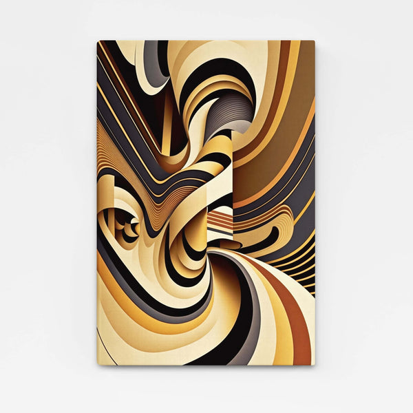 Tableau Abstrait Marron | TableauDecoModerne®