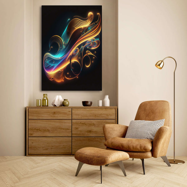 Tableau Abstrait Musique | TableauDecoModerne®