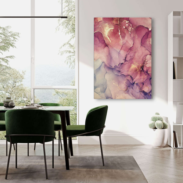 Tableau Abstrait Rose Moderne | TableauDecoModerne®