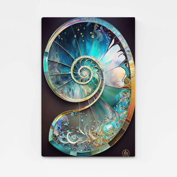 Tableau Escargot abstrait | TableauDecoModerne®