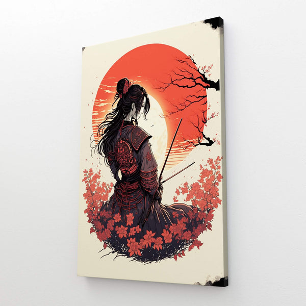 Tableau Geisha Rouge | TableauDecoModerne®