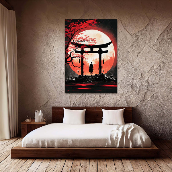 Tableau Guerrier Samourai Japonais | TableauDecoModerne®