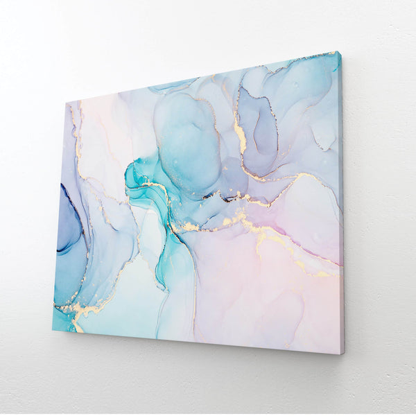 Tableau Moderne Abstrait Bleu Clair | TableauDecoModerne®