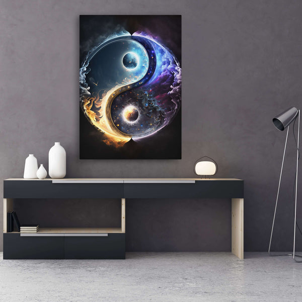 Tableau Moderne Yin et Yang  | TableauDecoModerne®