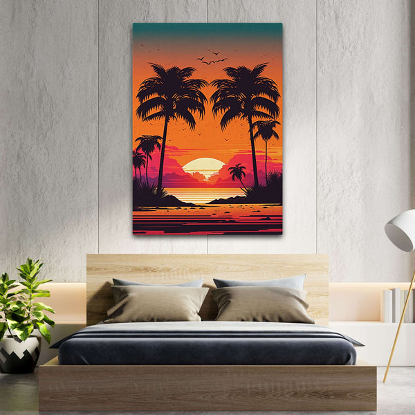 Tableau Paysage Tropical | TableauDecoModerne®