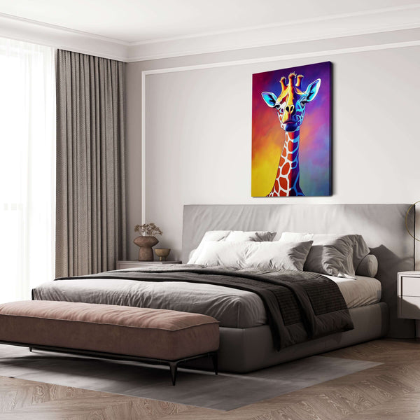 Tableau Pop Art Girafe | TableauDecoModerne®