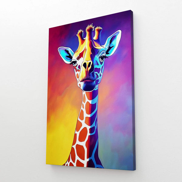 Tableau Pop Art Girafe | TableauDecoModerne®