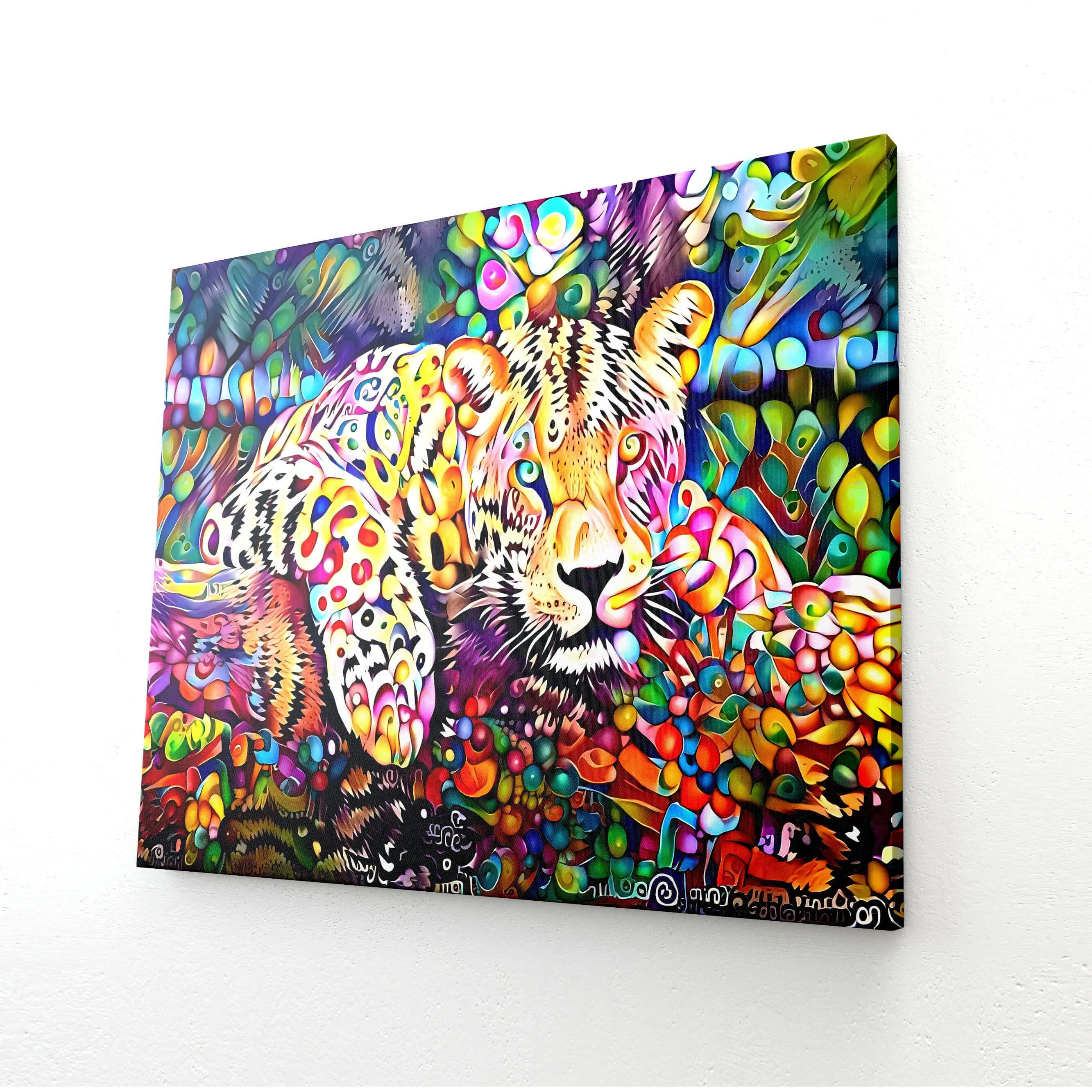Tableau Pop Art Leopard