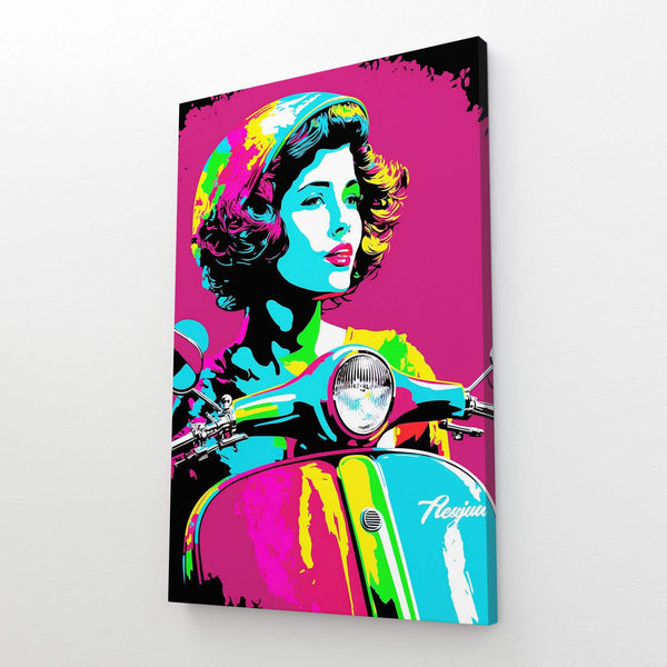 Tableau Pop Art Vespa | TableauDecoModerne®