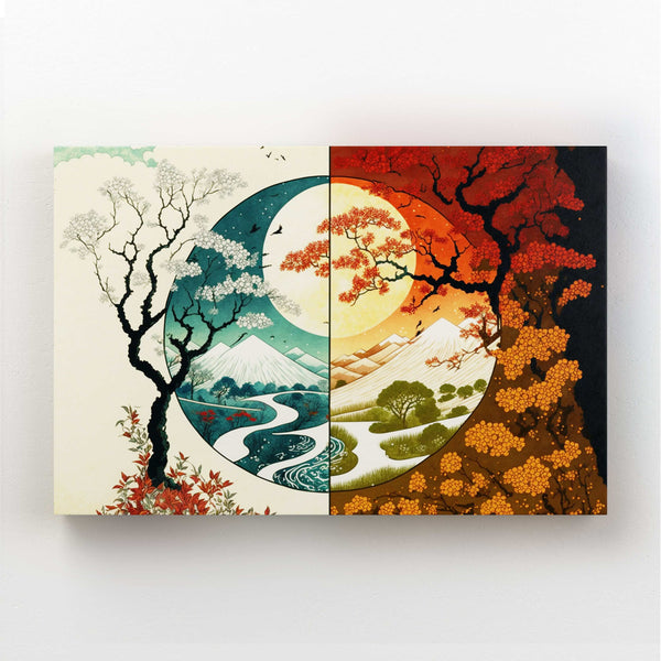 Tableau Saison Japonais | TableauDecoModerne®