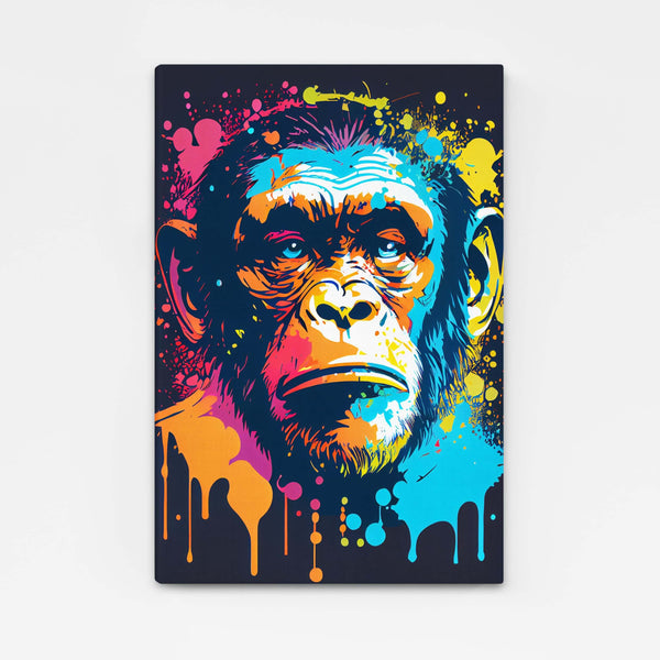 Tableau Singe Pop Art Cool | TableauDecoModerne®