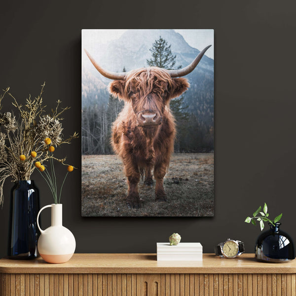 Tableau Vache Highland Moderne | TableauDecoModerne®