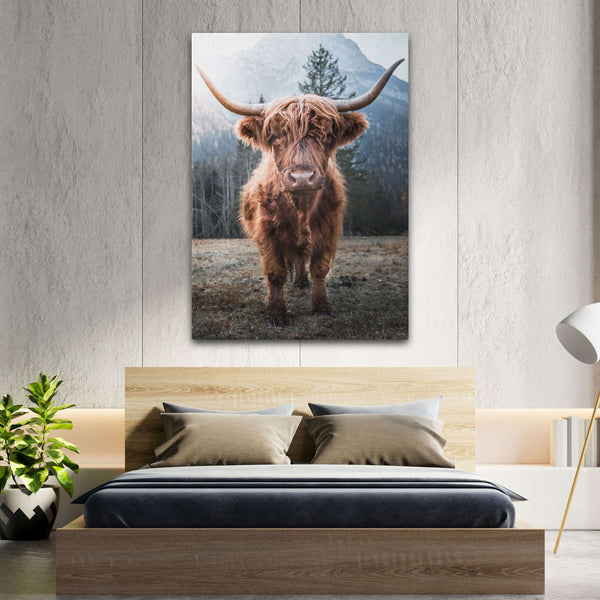 Tableau Vache Highland Moderne | TableauDecoModerne®