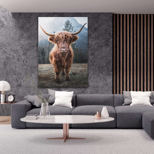 Tableau Vache Highland Moderne | TableauDecoModerne®