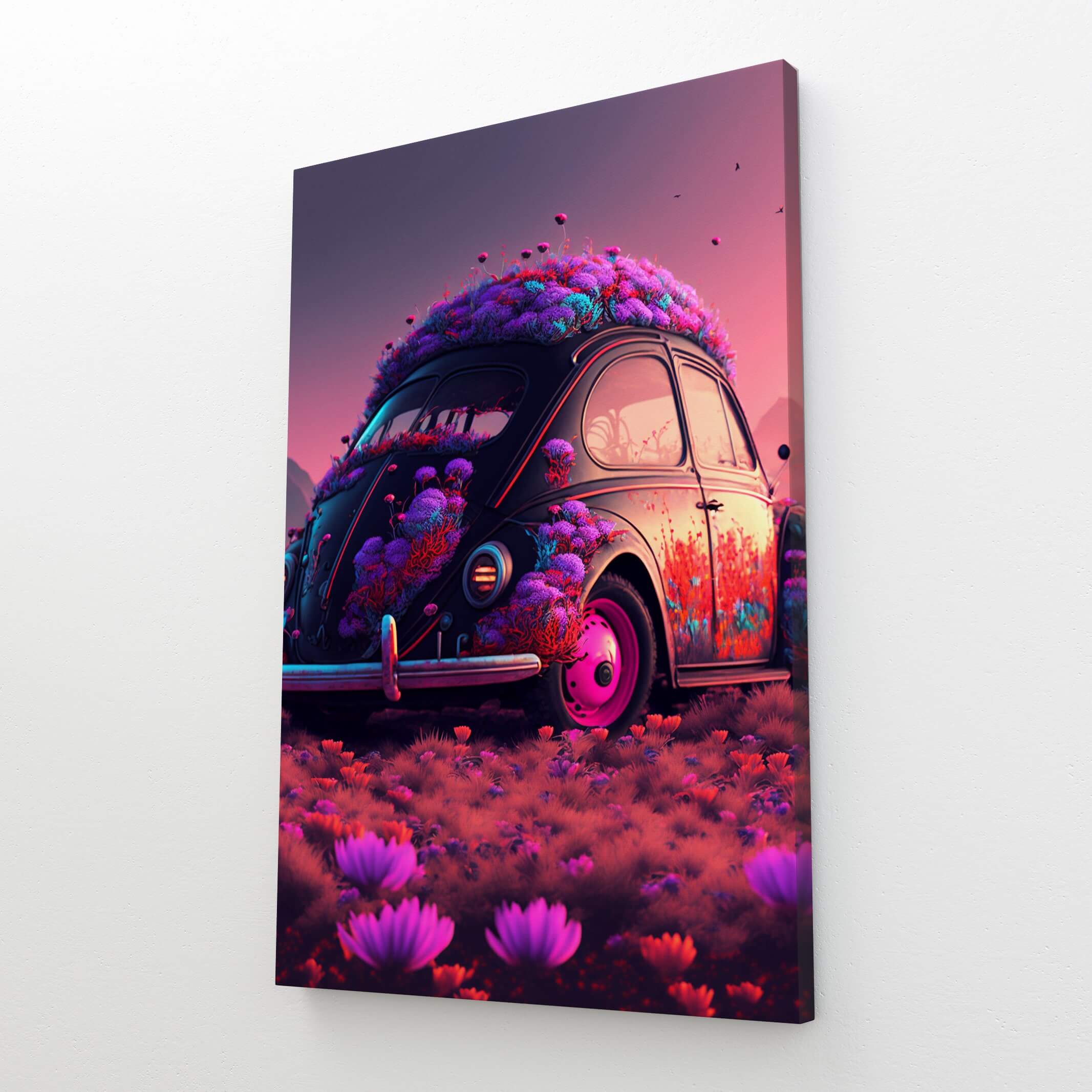 Beetle Car Painting TableauDecoModerne