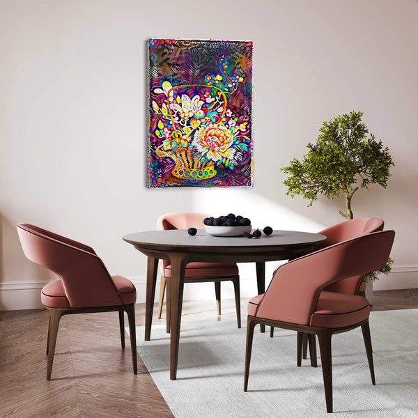 Tableau Pop Art Fleurs | TableauDecoModerne®