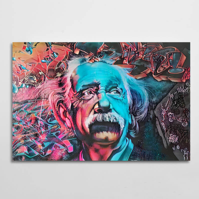 Tableau Einstein Pop Art