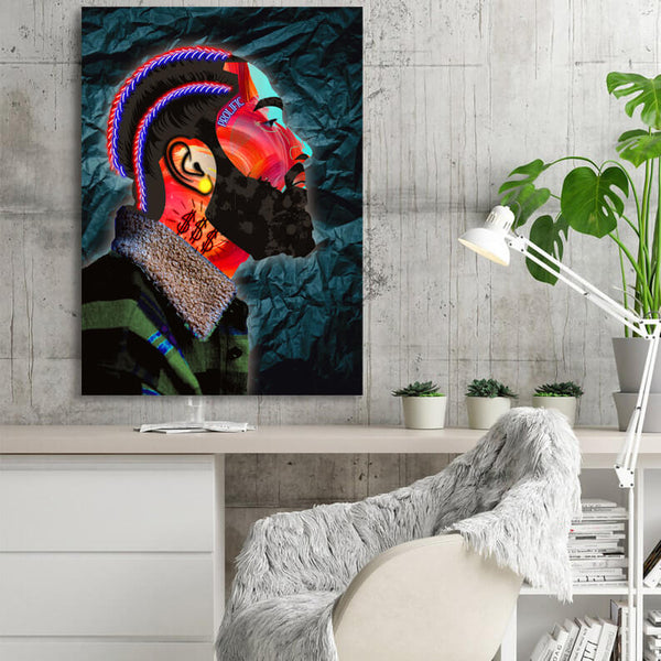 Tableau Portrait Nipsey | TableauDecoModerne®