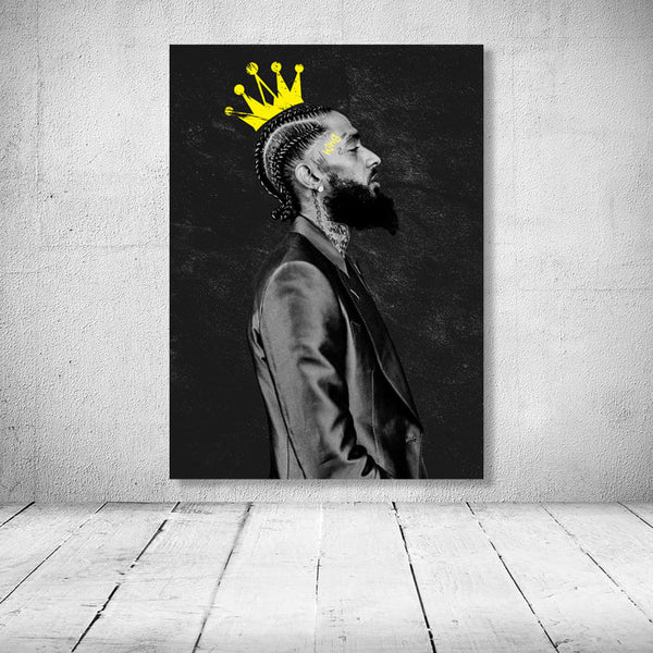 Tableau Portrait Nipsey Hussle | TableauDecoModerne®