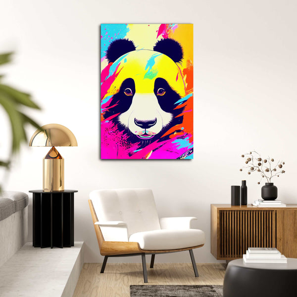 Tableau Panda Pop Art | TableauDecoModerne®